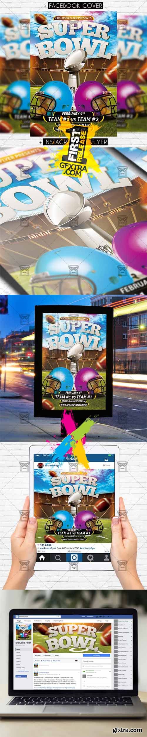 Super Bowl - Premium Flyer Template