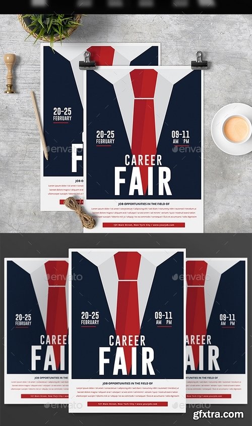 GraphicRiver - Career Fair DayFlyer 19292208