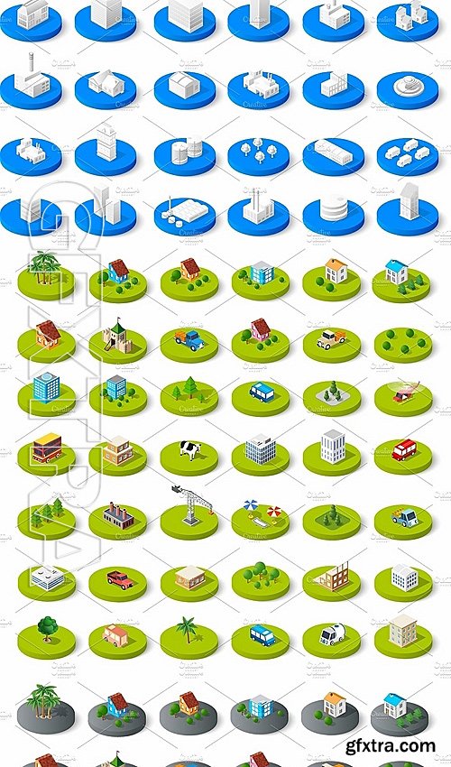 CM - City Bundle Web icons 1205433