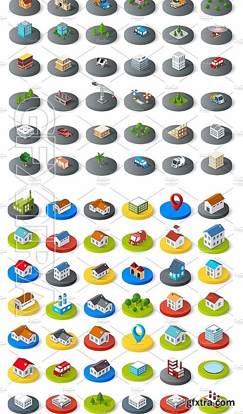 CM - City Bundle Web icons 1205433