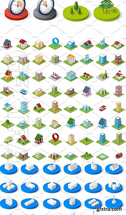 CM - City Bundle Web icons 1205433