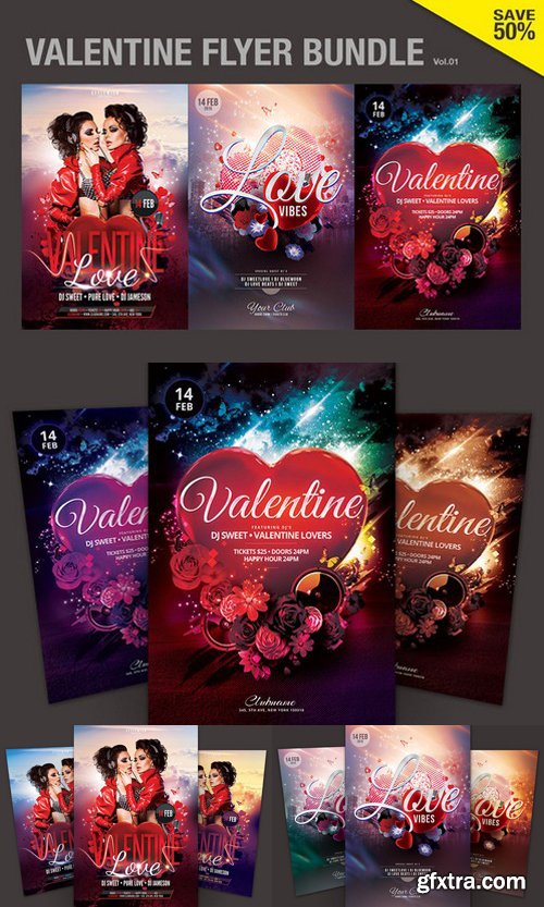 CM - Valentine Flyer Bundle Vol.01 503900