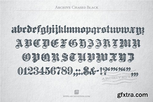 CreativeMarket Archive Chased Black 1170017