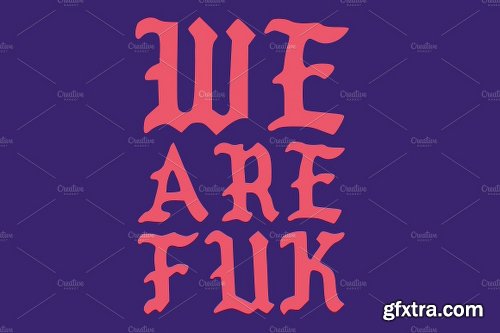 CreativeMarket Merch Font 1170171