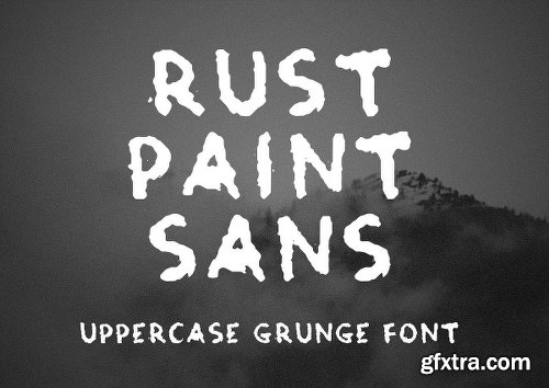 CreativeMarket RUSTPAINT Sans 1169905