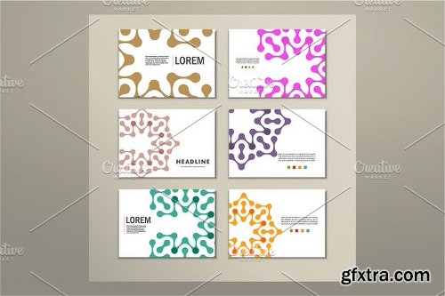 CreativeMarket Design Pattern With Abstract Figures 601467