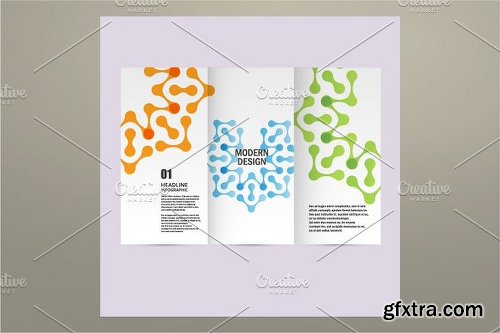 CreativeMarket Design Pattern With Abstract Figures 601467