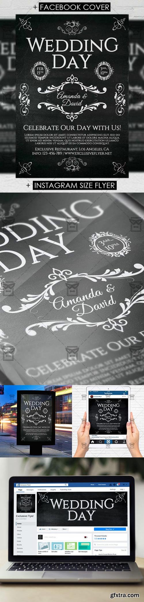 Wedding Day - Premium Flyer Template