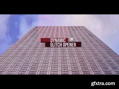 Glitch Opener After Effects Templates