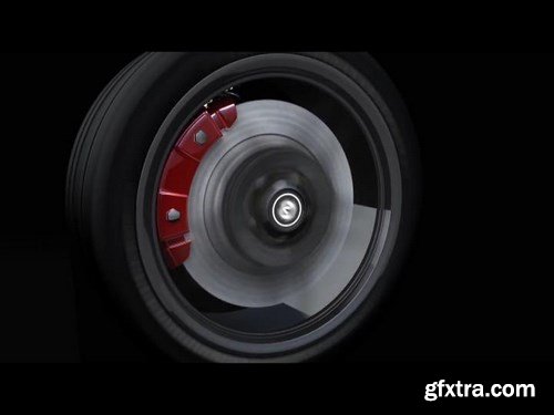Car Wheel - Automotive Logo After Effects Templates