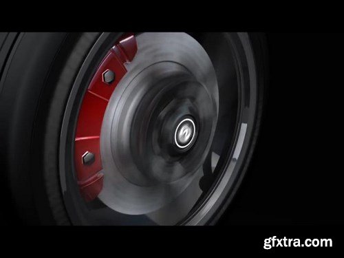 Car Wheel - Automotive Logo After Effects Templates