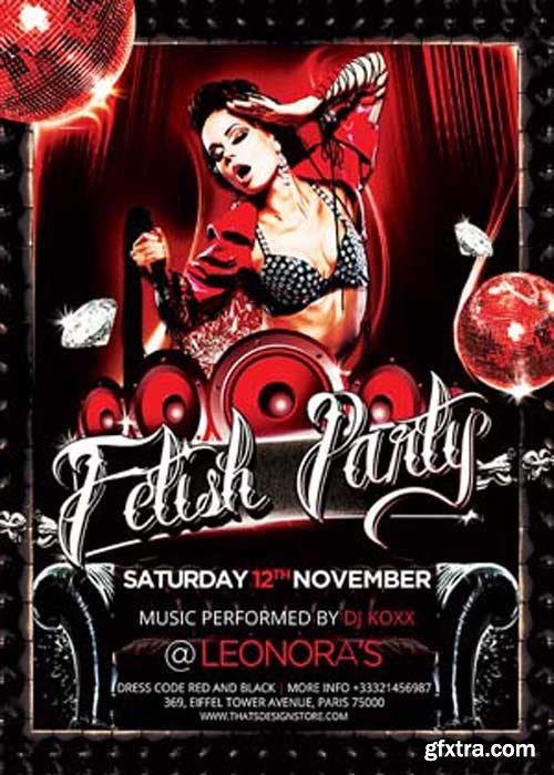 Fetish Party V11 Flyer Template