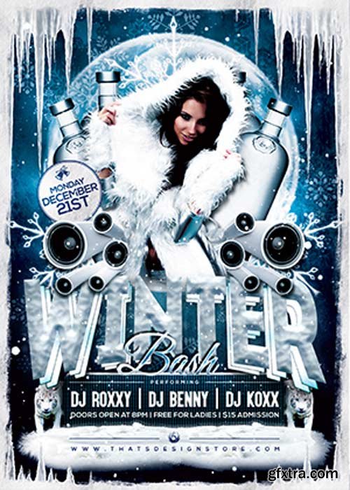 Winter Bash V11 Flyer Template