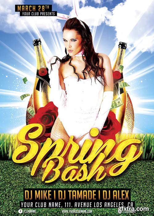 Spring Bash V11 Flyer Template