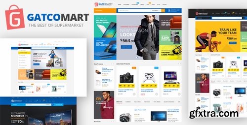 ThemeForest - GatcoMart - Multipurpose Responsive Magento Theme 19146978