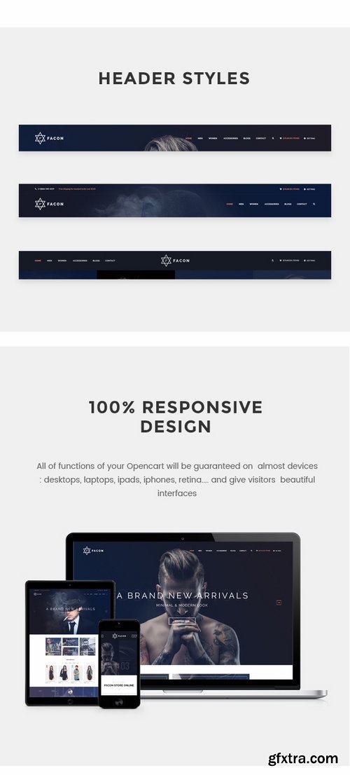 ThemeForest - Facon - Fashion Responsive Opencart Theme 19303700