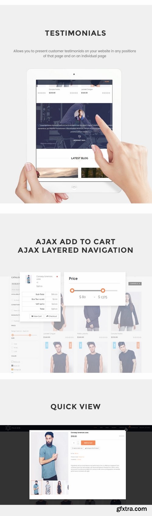 ThemeForest - Facon - Fashion Responsive Opencart Theme 19303700