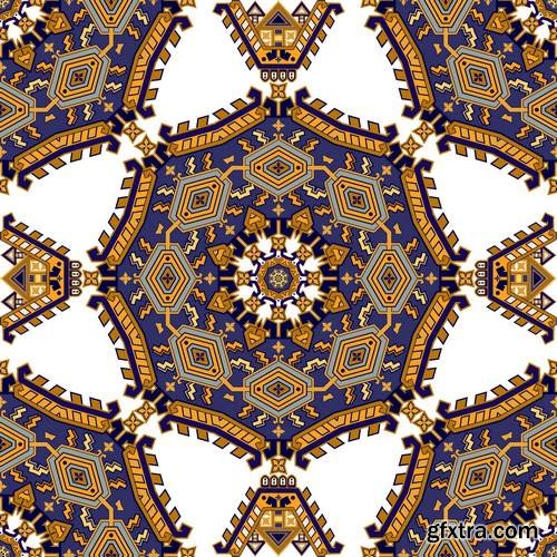 Colorful Paisley Seamless Pattern