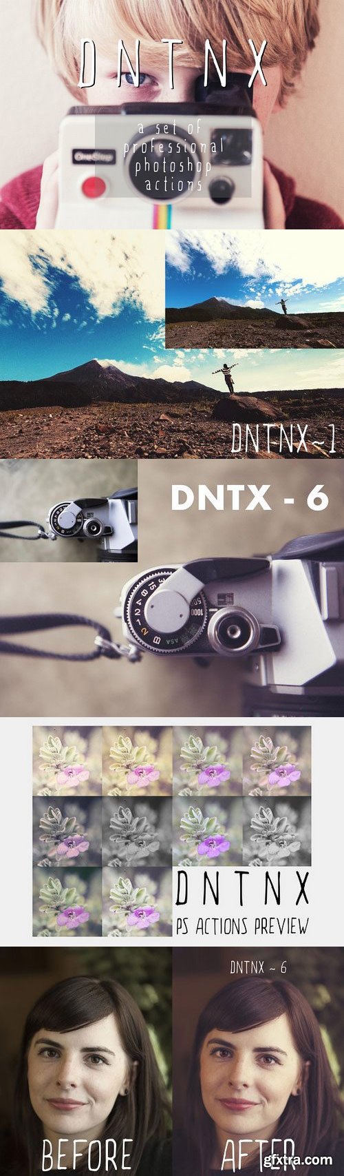 CM - DNTNX Set of Photoshop Actions 1111438