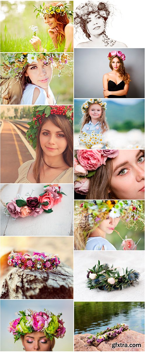 Wreath on head- 13UHQ JPEG