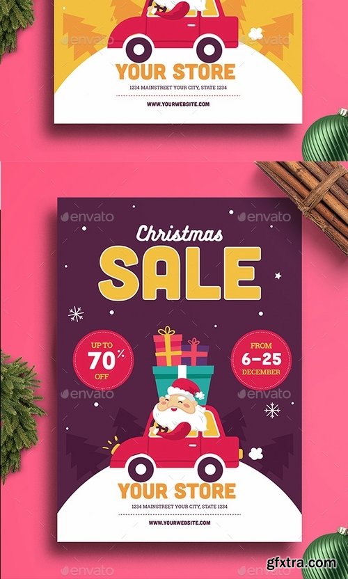 GraphicRiver - Christmas Sale Flyer 19161220