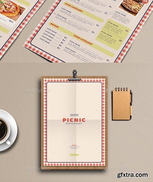 GraphicRiver - Picnic Food Menu 19181232