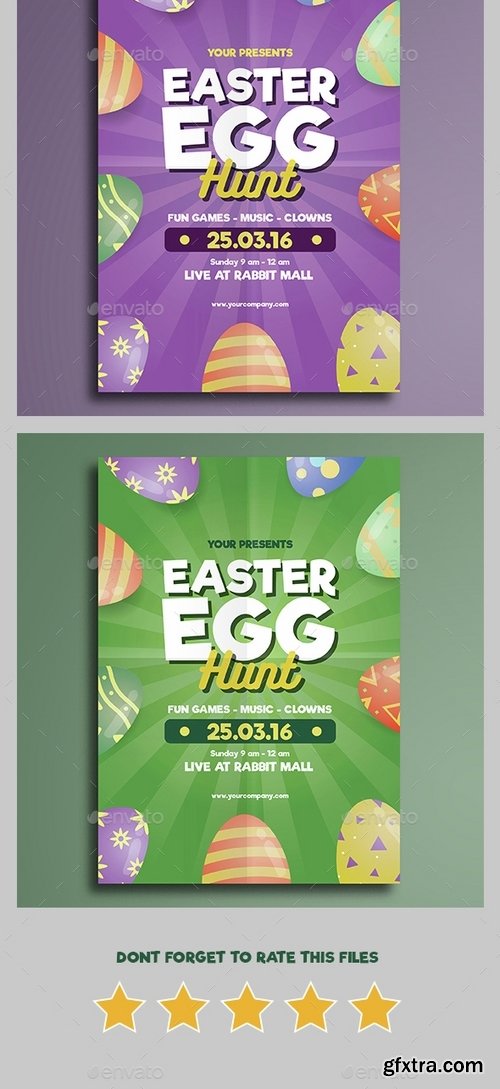 GraphicRiver - Easter Flyer Vol 02 15160425