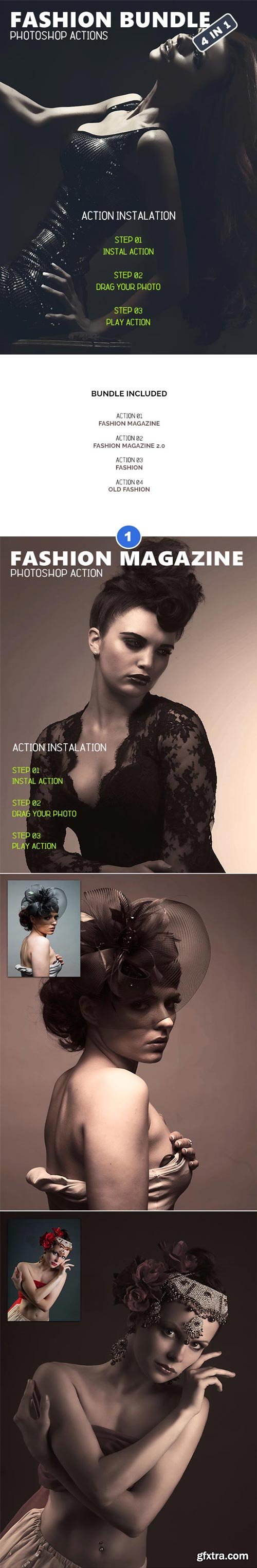 GraphicRiver - Fashion Bundle - Photoshop Actions #5 - 19406389