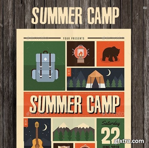 GraphicRiver - Indie Summer Camp 16494881