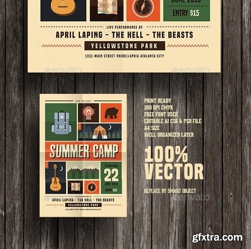 GraphicRiver - Indie Summer Camp 16494881