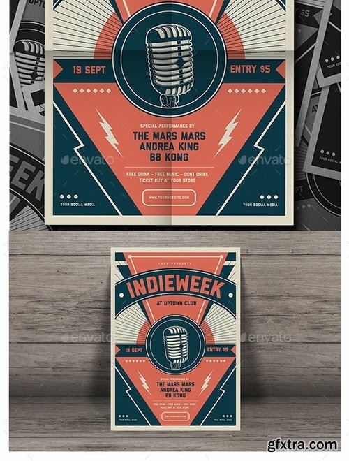 GraphicRiver - Indie Week Flyer 17758604