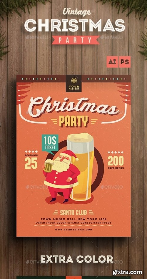 GraphicRiver - Christmas Party 13468512