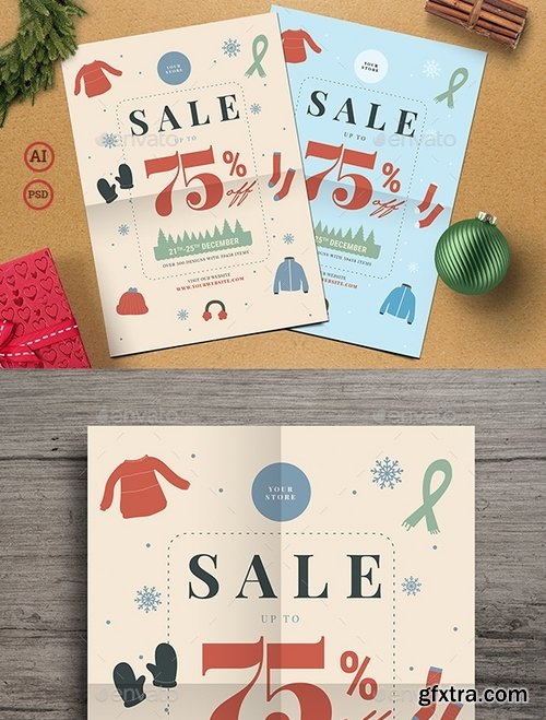 GraphicRiver - Winter Sale Flyer 19103613