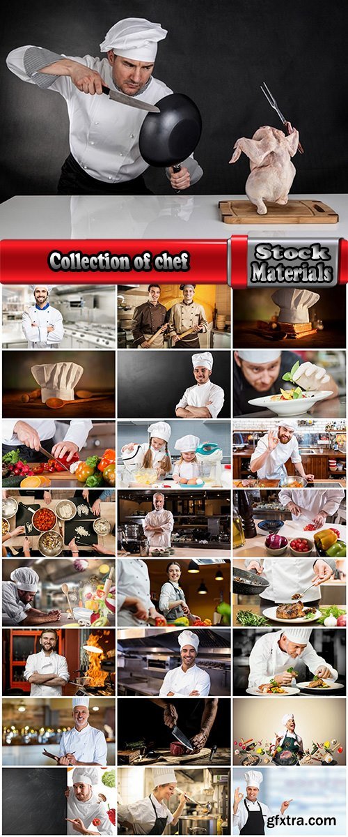 Collection of confectioner chef pastries sweets cake pie 2-25 HQ Jpeg