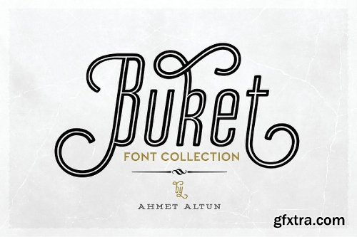 CreativeMarket Buket Font Collection -84%off 1231084