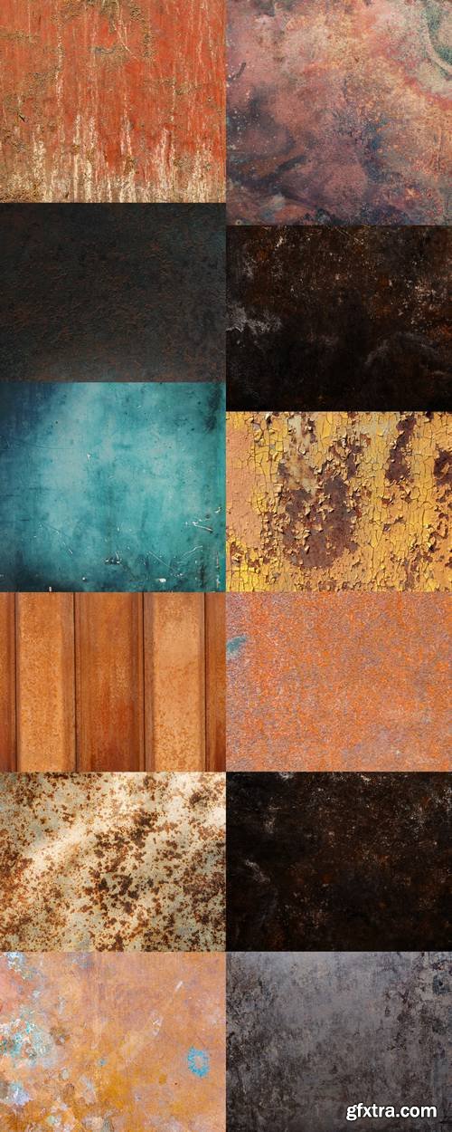 Grunge Rusty Metal Background