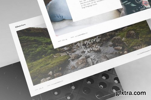 CreativeMarket 65% OFF - OMAH | PowerPoint Template 1241401