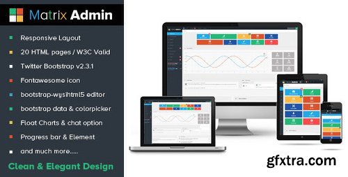 ThemeForest Matrix Admin 4244699