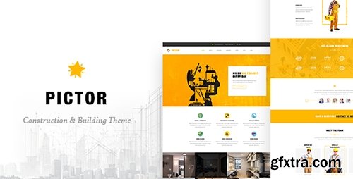 ThemeForest - Pictor v1.0 - Html Construction, Building And Business template - 15754511