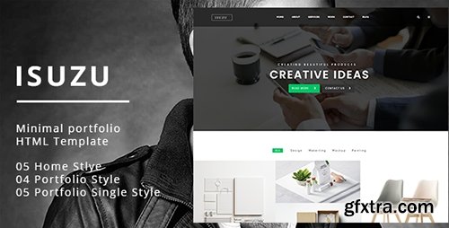 ThemeForest - Isuzu v1.0 - Creative HTML Template - 19087802