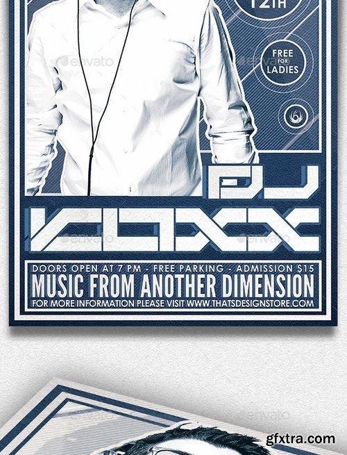 GraphicRiver - DJ Guest Flyer Template V4 9833990