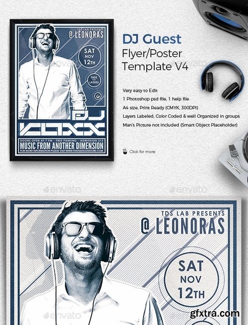 GraphicRiver - DJ Guest Flyer Template V4 9833990