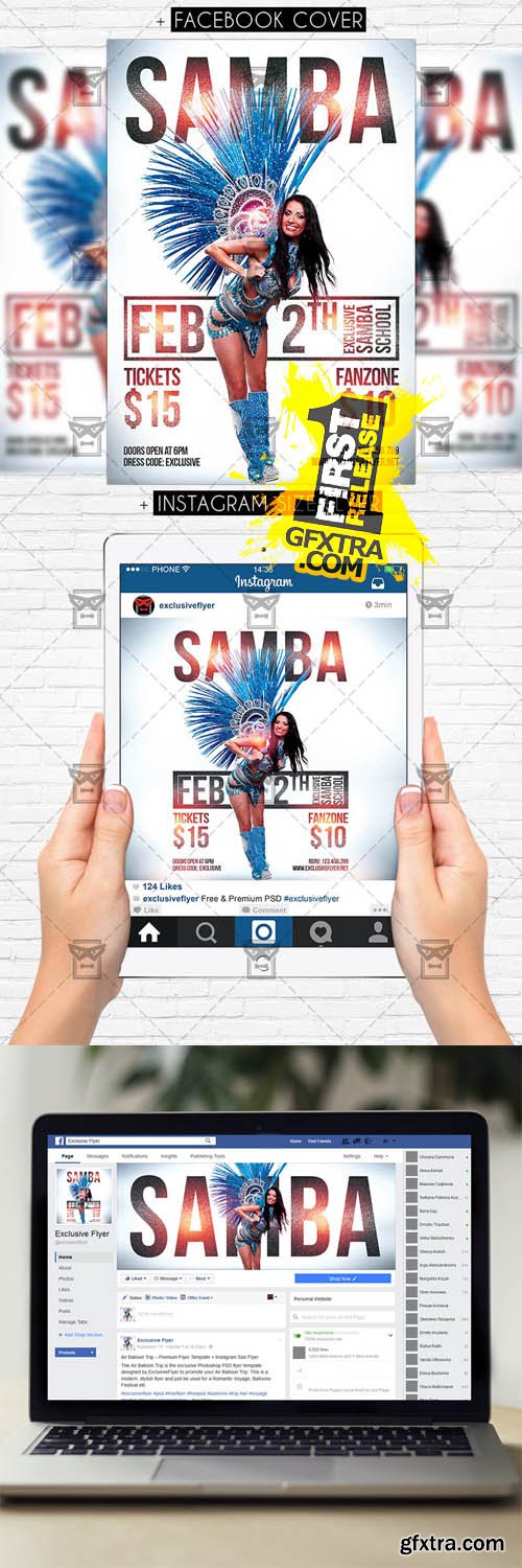 Samba - Premium Flyer Template