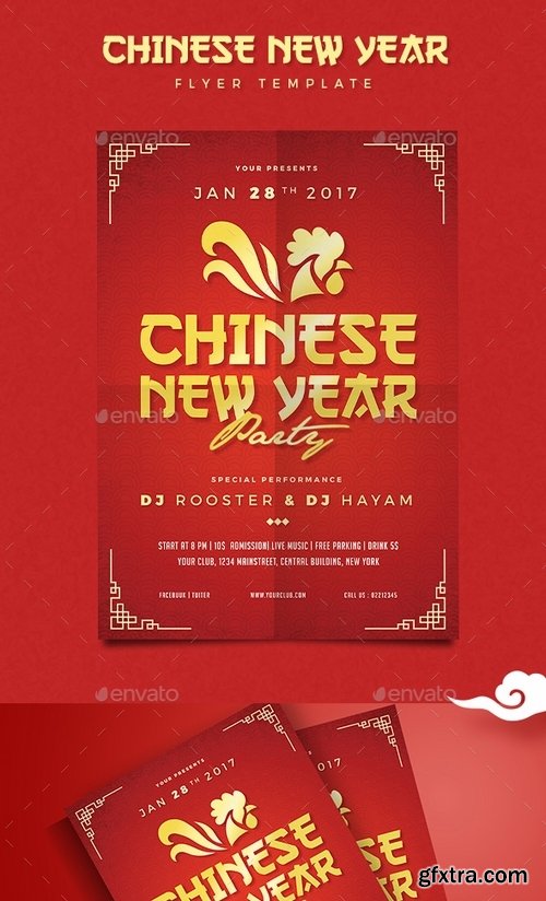 GraphicRiver - Chinese New Year Flyer 19253975