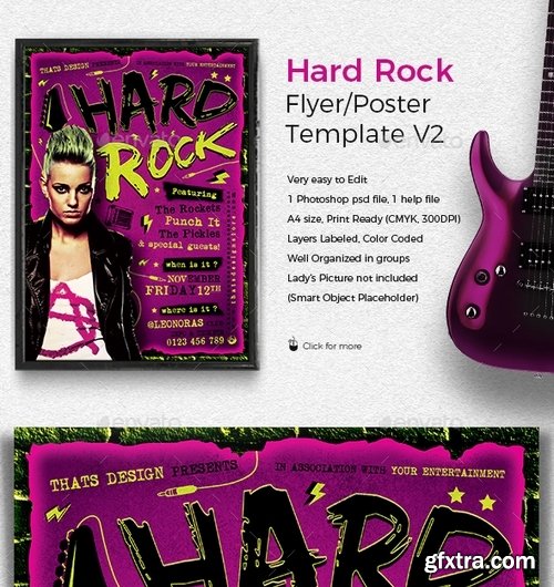 GraphicRiver - Hard Rock Flyer Template V2 15624048