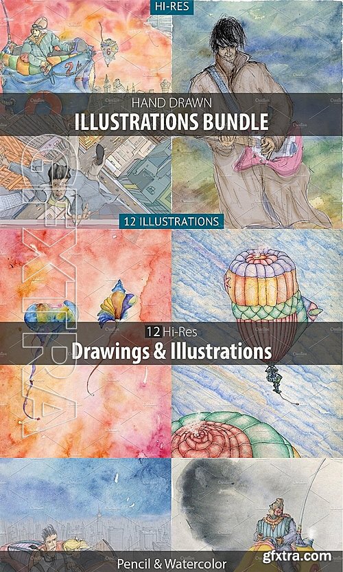 CM - Illustrations Bundle 1178499