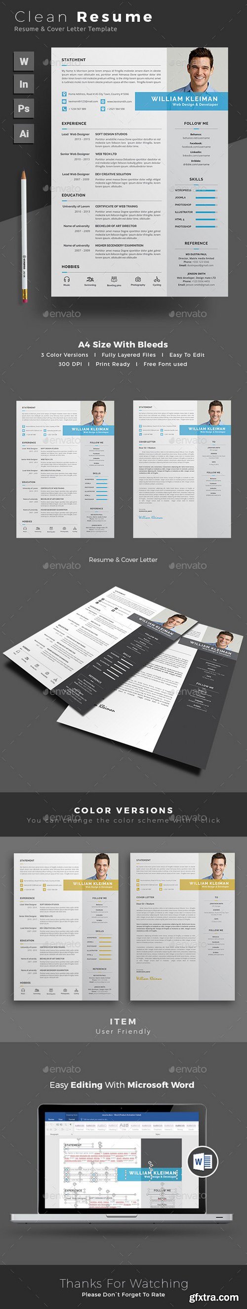 Graphicriver - Resume 19253324