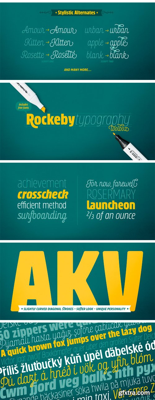 Rockeby Font Family