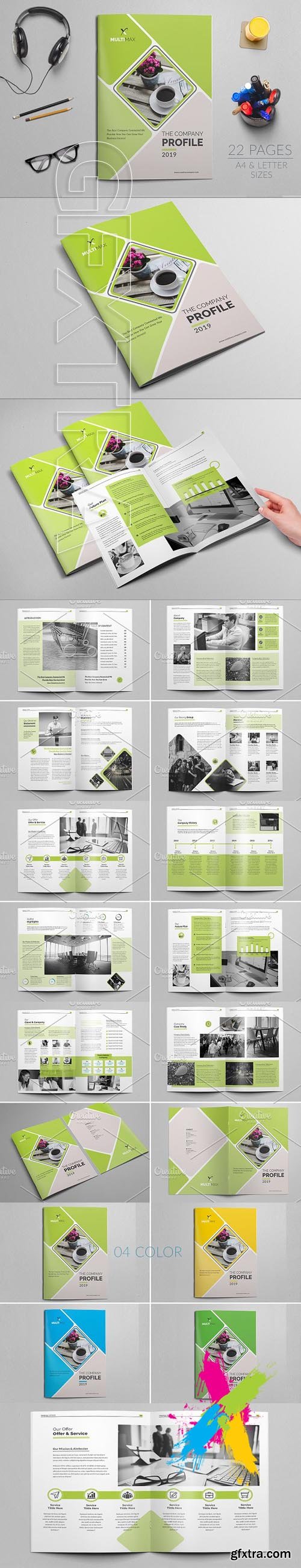 Creativemarket - Company Profile Brochure 1198176