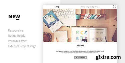 ThemeForest - NEW Creative One Page Template (Update: 7 July 14) - 6750863